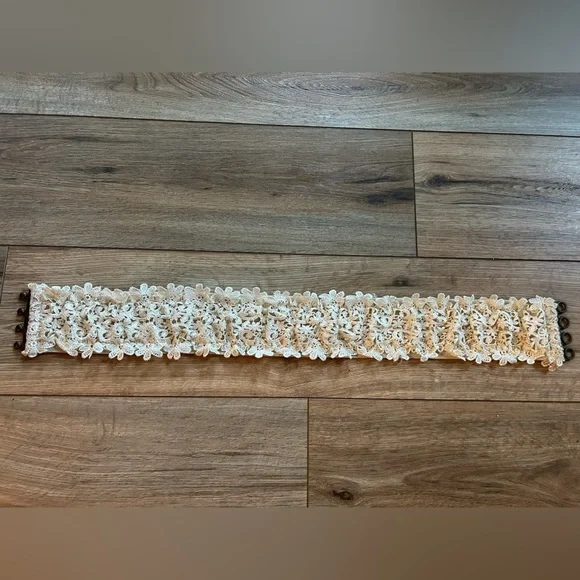 Lace High Waist Elastic Belt - Picture 5 of 6